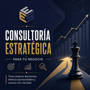 Miniatura del servicio Consultoría Estratégica para tu Negocio, diseñado para ayudar a emprendedores y dueños de negocio a tomar mejores decisiones, detectar oportunidades y avanzar con claridad.